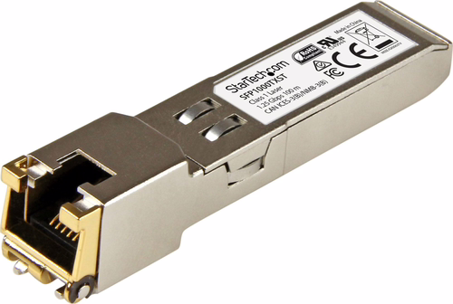 StarTech.com Módulo Transceiver SFP que cumple con MSA - 1000BASE-TX | SFP1000TXST | 0065030873383 imagen 1