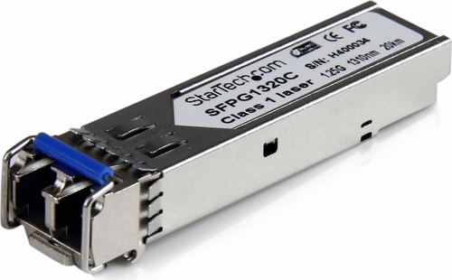 StarTech.com Módulo Transceptor de Fibra Monomodo SFP Gigabit DDM LC Compatible | SFPG1320C | 0065030846677 imagen 1
