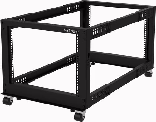 StarTech.com Rack de Marco Abierto de 8U - de 4 Columnas - con Profundidad Ajust | 4POSTRACK8U | 0065030887168 imagen 1