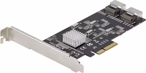 StarTech.com Tarjeta PCIe de 8 Puertos SATA - Tarjeta Adaptadora de Expansión P | 8P6G-PCIE-SATA-CARD | 0065030893275 imagen 1