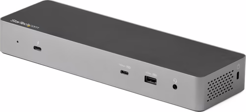 StarTech.com TB3CDK2DHUE Docking station Thunderbolt 3 negro gris | 0065030880992 imagen 1