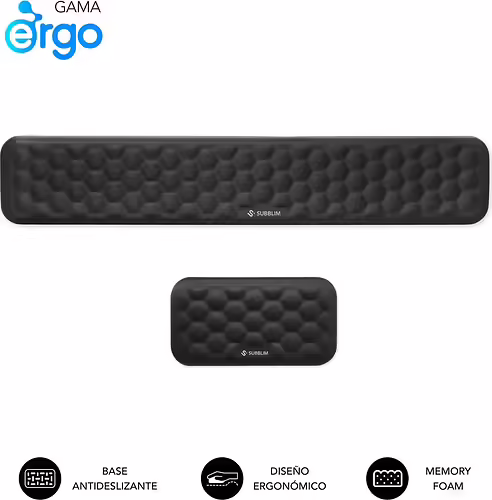 Reposamuñecas SUBBLIM AirPadding Pack 2 (SUBMP-04E010) | 8436586743185 imagen 1