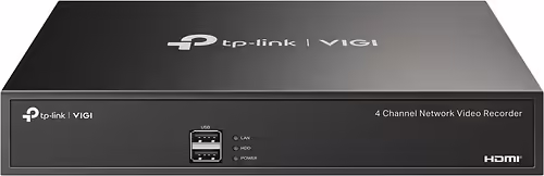 GRABADOR IP NVR TP-LINK VIGI 4 CH IP 1HDD H265 SATA | VIGI NVR1004H | 8885020620412 imagen 1