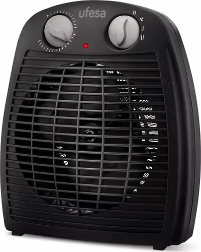 Ufesa CF2000 calefactor eléctrico Interior Negro 2000 W Ventilador eléctrico | 8422160045882 imagen 1