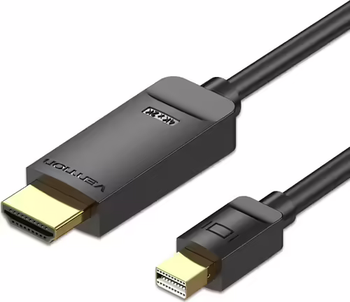Vention Cable Conversor HAHBG/ Mini Displayport Macho - HDMI Macho/ 1.5m/ Negro | 6922794749252 imagen 1
