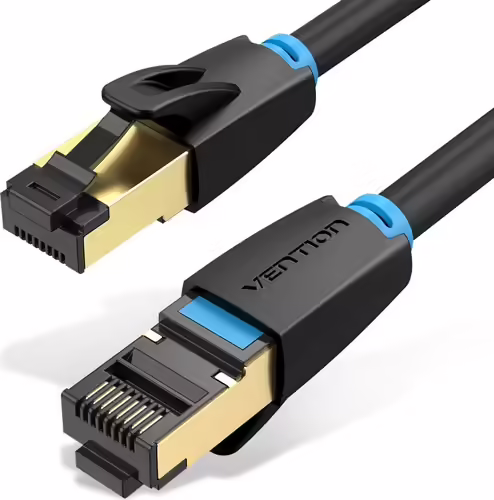 Vention Cable de Red RJ45 SFTP IKABH Cat.8/ 2m/ Negro | 6922794742833 imagen 1