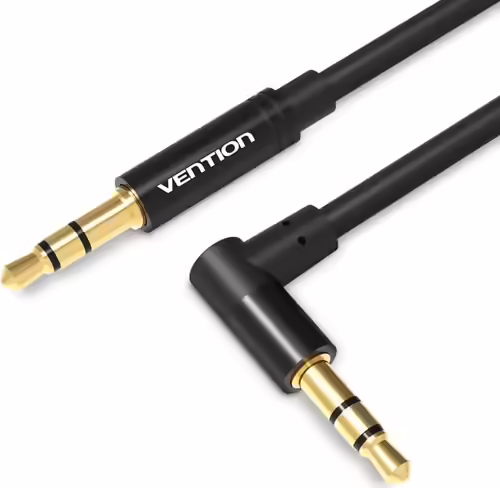 Vention Cable Estéreo BAKBG-T/ Jack 3.5 Macho - Jack 3.5 Macho/ 1.5m/ Negro | 6922794740594 imagen 1