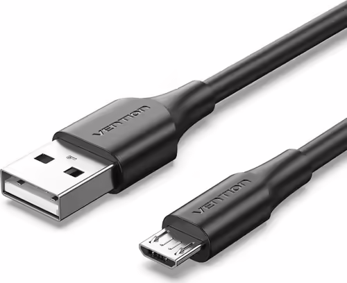 Vention Cable USB 2.0 CTIBF/ USB Macho - MicroUSB Macho/ 1m/ Negro | 6922794767591 imagen 1