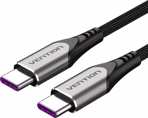 Vention Cable USB 2.0 Tipo-C 5A 100W TAEHF/ USB Tipo-C Macho - USB Tipo-C Macho/ | 6922794751057 imagen 1