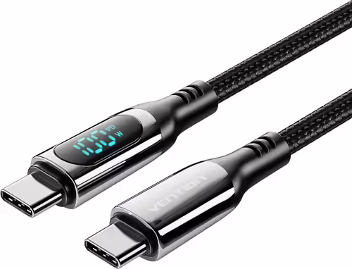 Vention Cable USB 2.0 Tipo-C 5A 100W TAYBAV/ USB Tipo-C Macho - USB Tipo-C Macho | 6922794772564 imagen 1