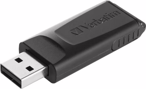 Verbatim Slider Memoria USB 128GB Negro 49328 | 0023942493280 imagen 1