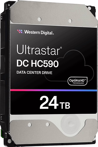 Western Digital DC HC590 disco duro interno 24 TB 7200 RPM 3.5`` SAS | 0F59373 | 0829686009042 imagen 1