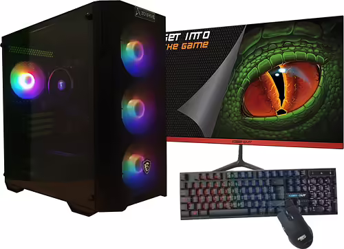 Zone Evil AMD Ryzen 5 4650G/16GB/1 Tb NVMe/Monitor 21.5 teclado y ratón Ordenad | 24A520R5V71TBMT | 9505346424868 imagen 1