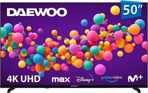 TELEVISOR DAEWOO 50 QLED UHD 4K USB SMART TV WIFI BLUETOOTH HOTEL | 50DM55QV | 8698902064118 imagen 1