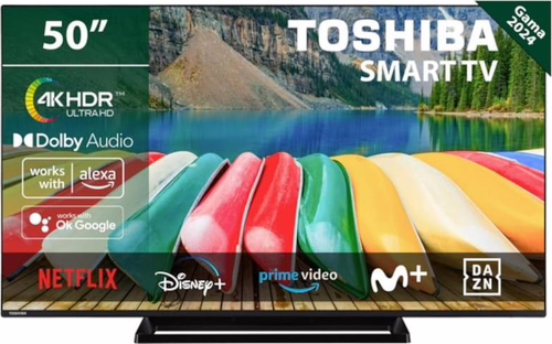 Toshiba 50UV3363DG Televisor 127 cm (50``) 4K Ultra HD Smart TV Negro 300 cd / m | 4024862131296 imagen 1