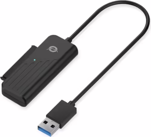 Conceptronic cambiador de género para cable USB A SATA Negro | ABBY01B | 4015867224564 imagen 1