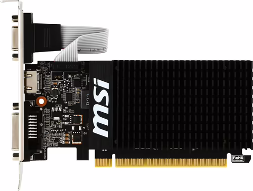 MSI TARJETA GRAFICA GT 710 2GB GDDR3 LP | 912-V809-3814 | 4719072448233 imagen 1