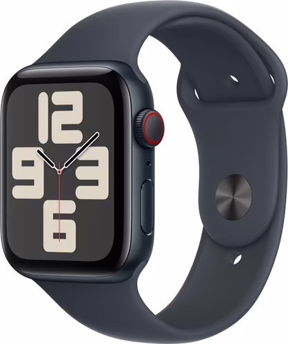 Apple Watch serie SE GPS + Cellular Caja de Aluminio Medianoche 44mm, color de C | MXGM3QL/A imagen 1