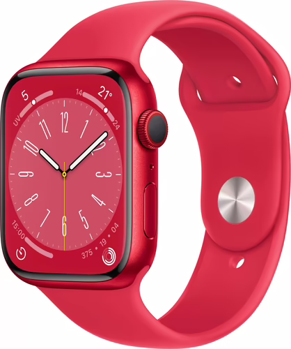 Apple Watch Series 8 OLED 45 mm 4G Rojo GPS (satélite) | MNKA3TY/A | 0194253181705 imagen 1