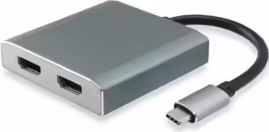 ADAPTADOR EQUIP USB-C MACHO A 2 HDMI HEMBRA 133464 | 4015867203705 imagen 1