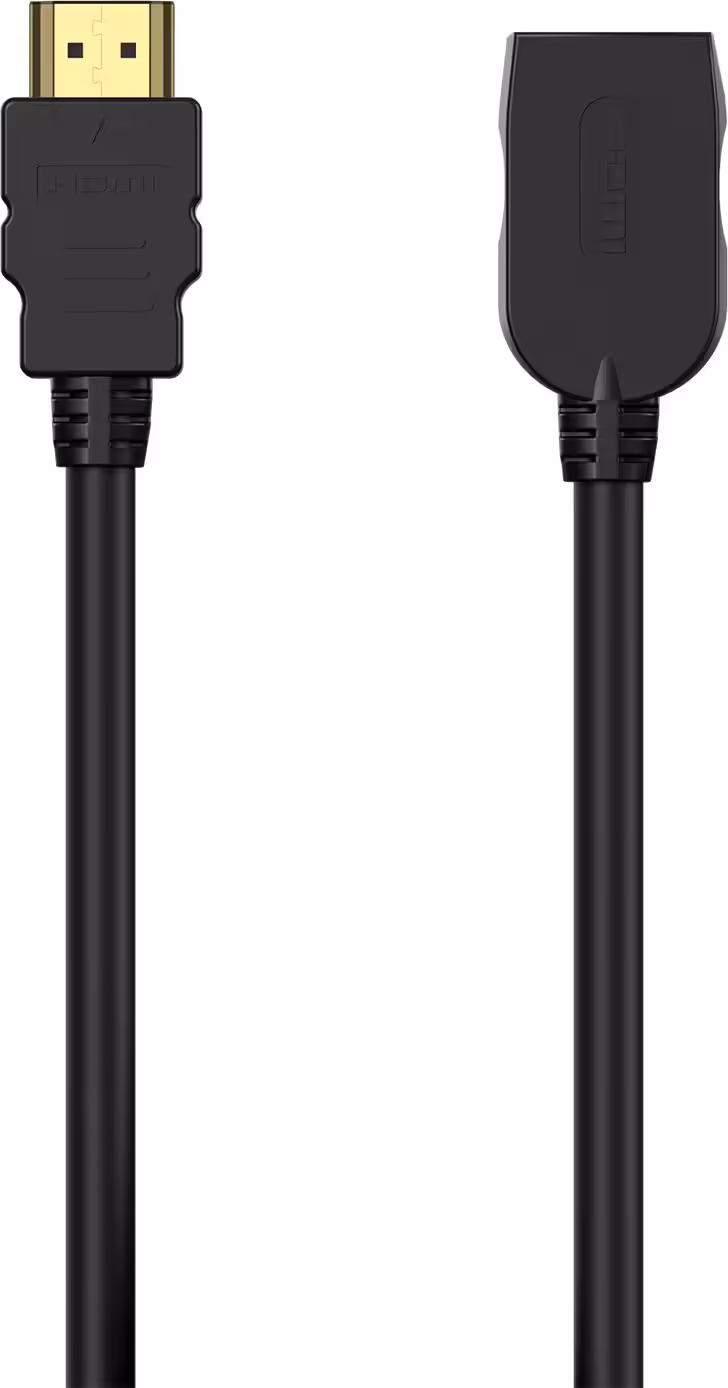 Cable AISENS HDMI A/M a HDMI A/H 2m Negro (A120-0545) | 8436574706413 imagen 1