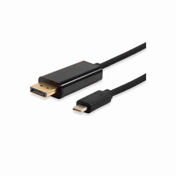 Cable EQUIP USB-C/M a DP/M 1.8m Negro (EQ133467) | 4015867203736 imagen 1