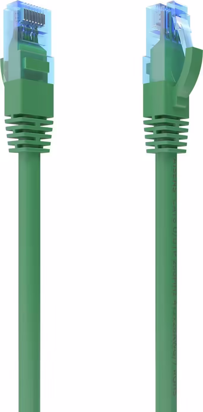 Cable AISENS RJ45 Cat.6 UTP CCA 50cm Verde (A135-0807) | 8435739900369 imagen 1