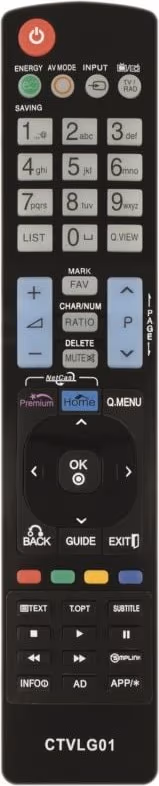 Mando para TV compatible con LG (CTVLG01) | 02ACCOEMCTVLG01 | 8436034267652 imagen 1