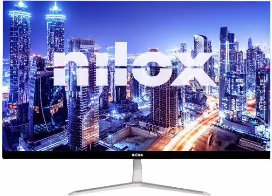 Monitor NILOX 24`` LED VA FHD Negro/Plata (NXM24FHD01) | 8435099529835 imagen 1