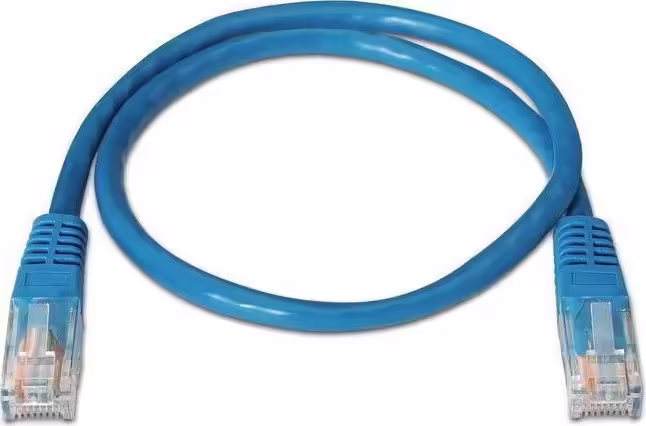 LATIGUILLO RJ45 CAT 6 3 M FLEXIBLE AZUL NANOCABLE 10.20.0403-BL | 8433281003606 imagen 1