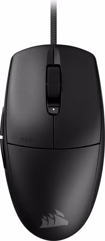 Corsair M55 ratón Juego mano derecha USB tipo A Óptico 16000 DPI | CH-930F000-WW | 0840440483106 imagen 1