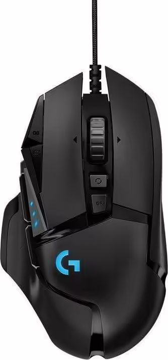 LOGITECH G502 RATON HIGH PERFORMANCE GAMING USB NEGRO 910-005471 | 5099206080270 imagen 1
