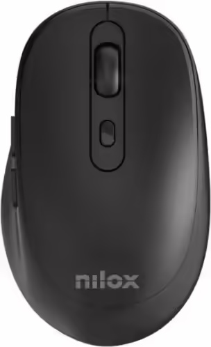 Raton NILOX Wireless 3200dpi Negro (NXMOWI4001) | 8431775035003 imagen 1