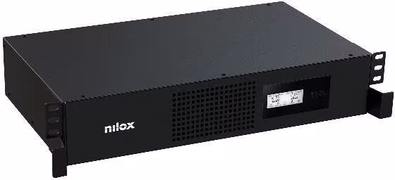 S.A.I. NILOX 1100VA 770W Rack 2U Negra (NXGCLI1100R1X7) | 8054320843535 imagen 1