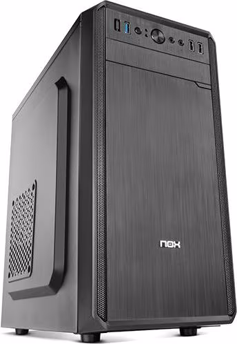Caja NOX 500W USB 2.0 USB-A 3.0 mATX Negra (NXLITE030) | 8436532167867 imagen 1