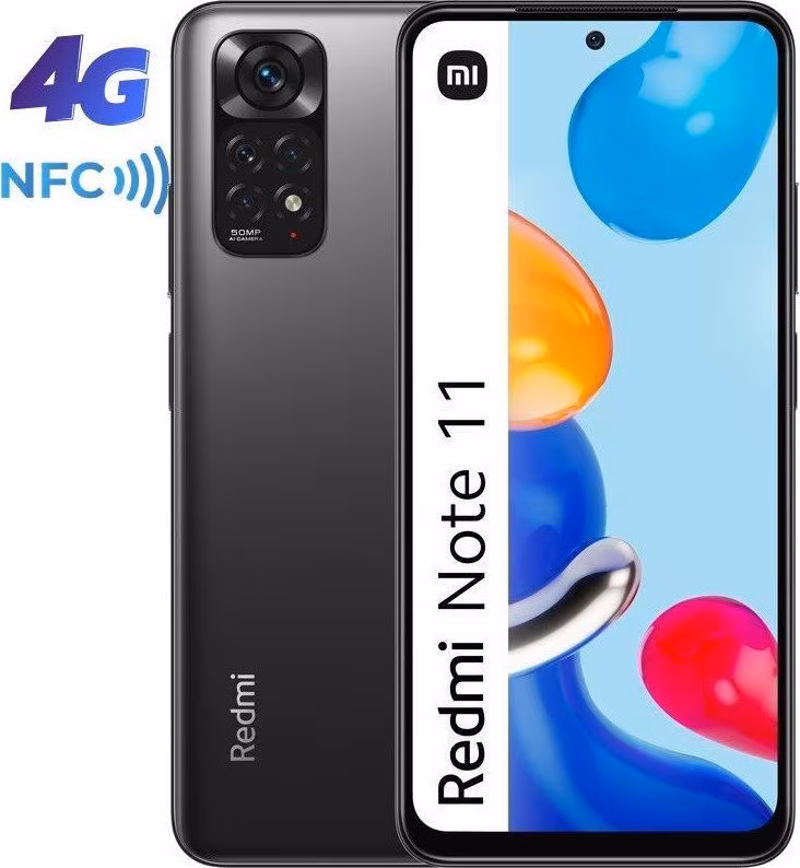 Xiaomi Smartphone Redmi Note 11 Capacidad 64GB RAM 4GB Procesador Snapdragon 680 | MZB0ALUEU | 6934177767289 imagen 1