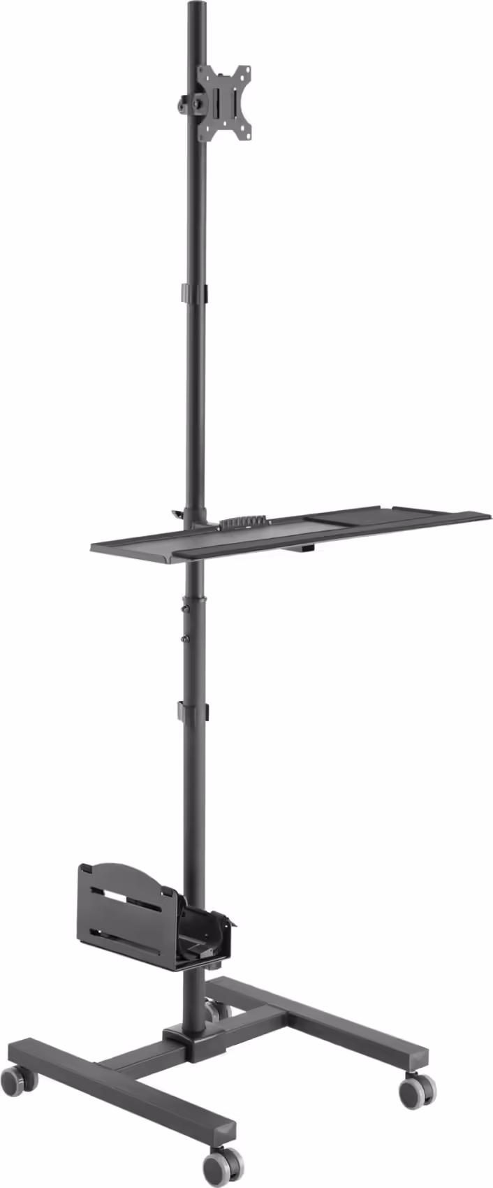 Soporte Suelo EQUIP 17``-32`` 4 Ruedas Negro (EQ650171) | 4015867236260 imagen 1