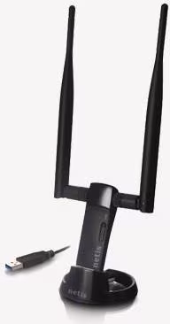 Adaptador NETIS AC1200 DualBand USB Negro (WF2190) imagen 1