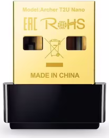 TP-LINK Archer T2U Nano Adaptador WiFi USB Inalámbrico Doble Banda AC600 | 6935364099978 imagen 1
