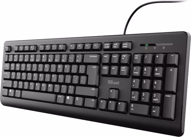 Trust TK-152 teclado USB QWERTY Español Negro | 8713439239829 imagen 1
