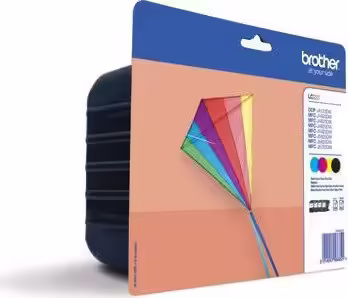 CARTUCHO BROTHER LC-223 PACK CIAN MAGENTA AMRILLO NEGRO LC223VALBP | 5014047566851 imagen 1