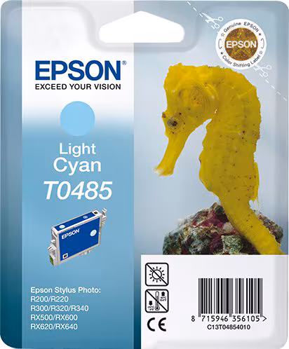 Tinta Epson T0485 Cian Claro (C13T04854010) | 8715946356105 imagen 1