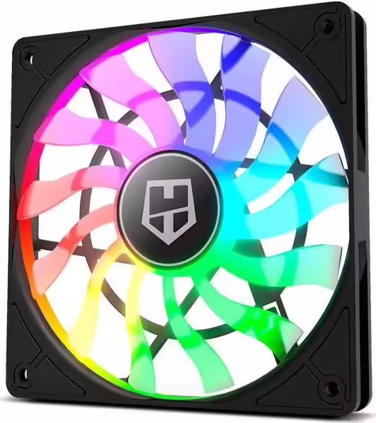 Ventilador NOX HUMMER Slim-Fan ARGB (NXHUMMERSLIMFA) | 8436587973147 imagen 1