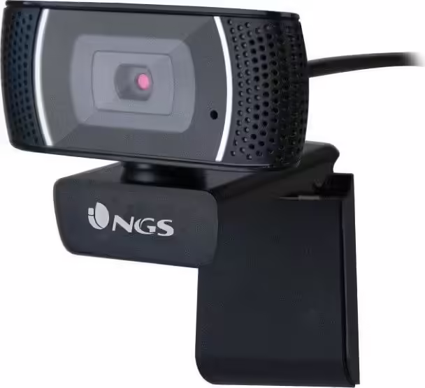 WebCam NGS FHD USB 2.0 Micrófono Negra (XPRESSCAM1080) | 8435430618464 imagen 1
