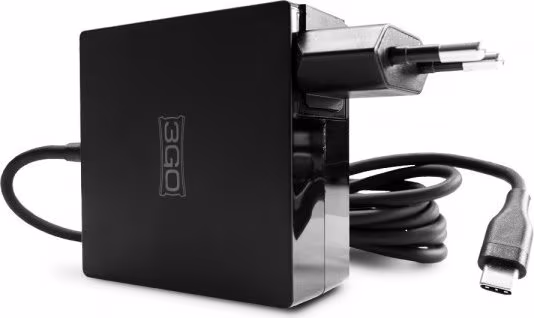 3GO ALIM65TC2 cargador de dispositivo móvil Portátil, Smartphone, Tableta Negr | 8436531559908 imagen 1