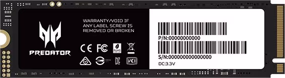 Acer Predator GM7 512GB M.2 PCI Express 4.0 NVMe | BL.9BWWR.117 | 6955914619111 imagen 1