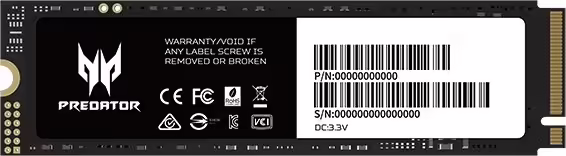 Acer Predator GM7 M.2 1 TB PCI Express 4.0 NVMe | BL.9BWWR.118 | 6955914619128 imagen 1