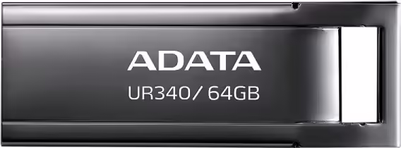 ADATA UR340 unidad flash USB 64 GB USB tipo A 3.2 Gen 2 (3.1 Gen 2) Negro | AROY-UR340-64GBK | 4711085935465 imagen 1