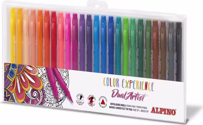 Alpino AR000187 rotulador Multicolor 24 pieza(s) | 8413240605690 imagen 1