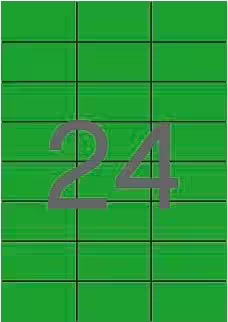 APLI 01594 etiqueta de impresora Verde | 8410782015949 imagen 1